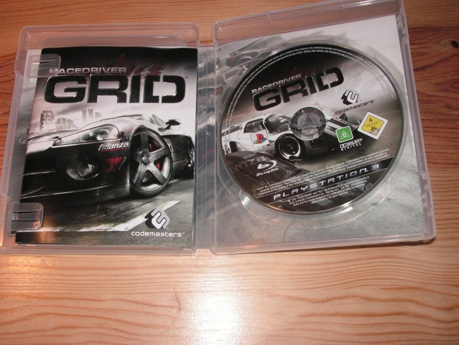 Jogo Playstation 3 PS3 - Race Driver Grid