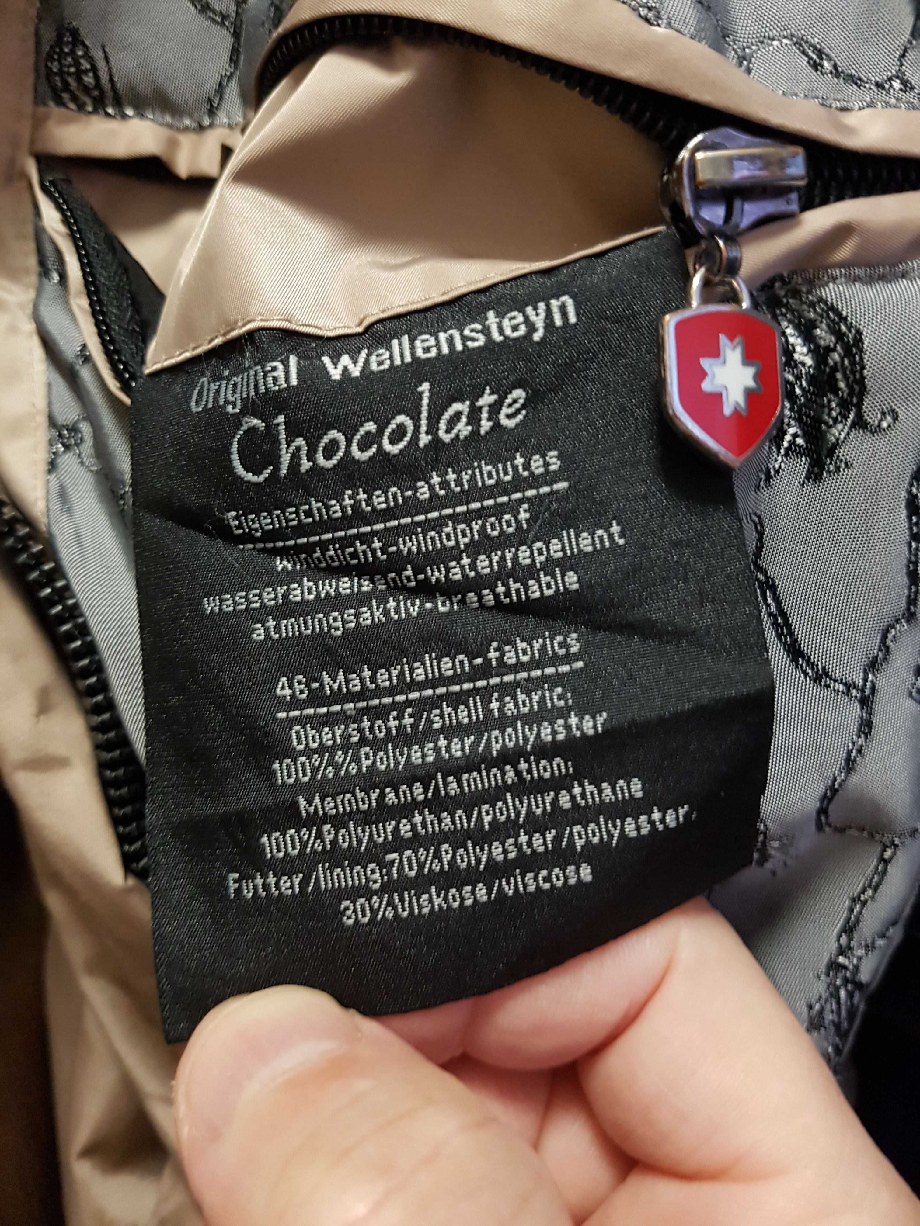 Водо-вітронепроникна дихаюча куртка Wellensteyn Chocolate,  S Small
