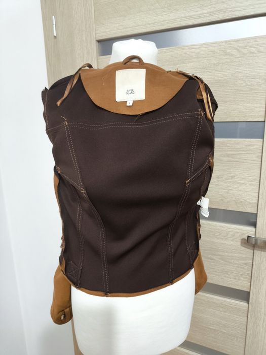 Śliczna kurtka ramoneska aksamitna XXS