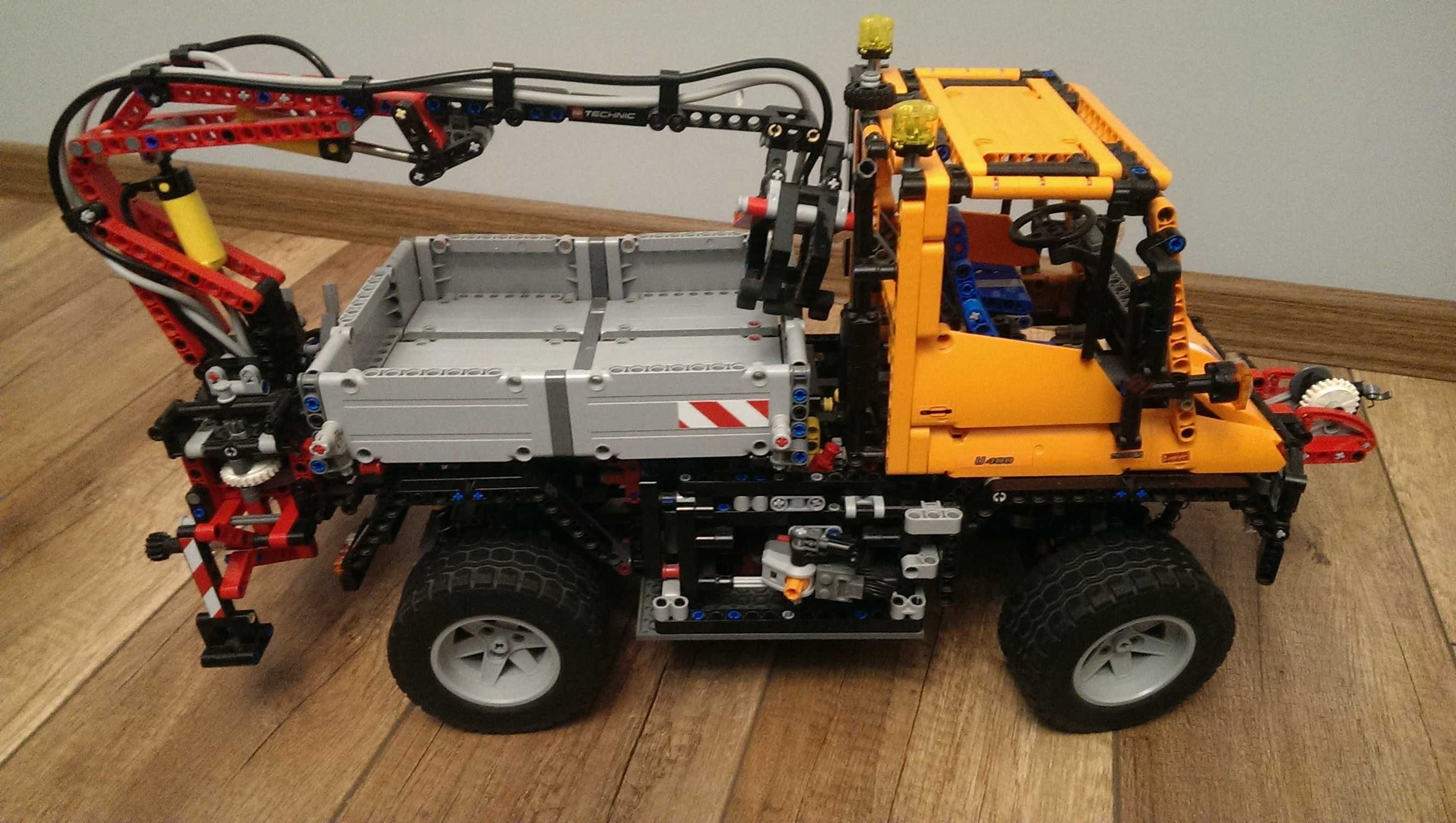 LEGO 8110 Technic Mercedes Benz Unimog U 400 + DODATKI Lego LED