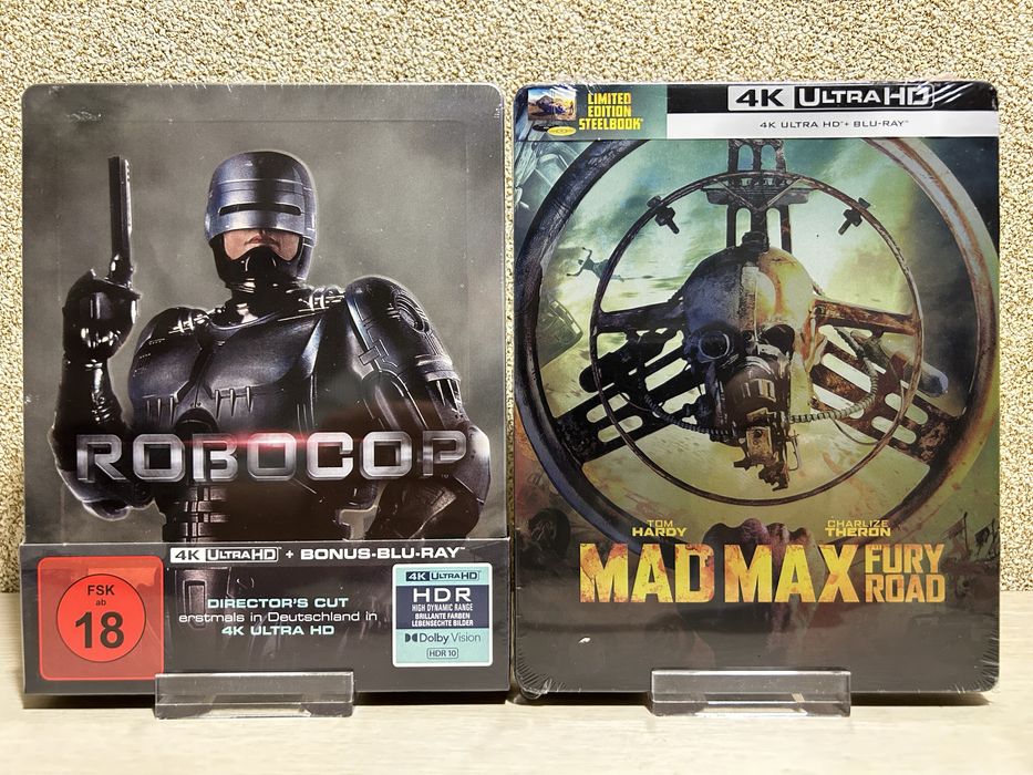 Steelbook 4K Ultra  Blu-ray Бегущий по лезвию 1-2/Джокер 1-2/Веном 1-2