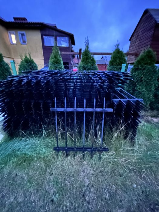 Ogrodzenie stalowe/ prety kwadratowy