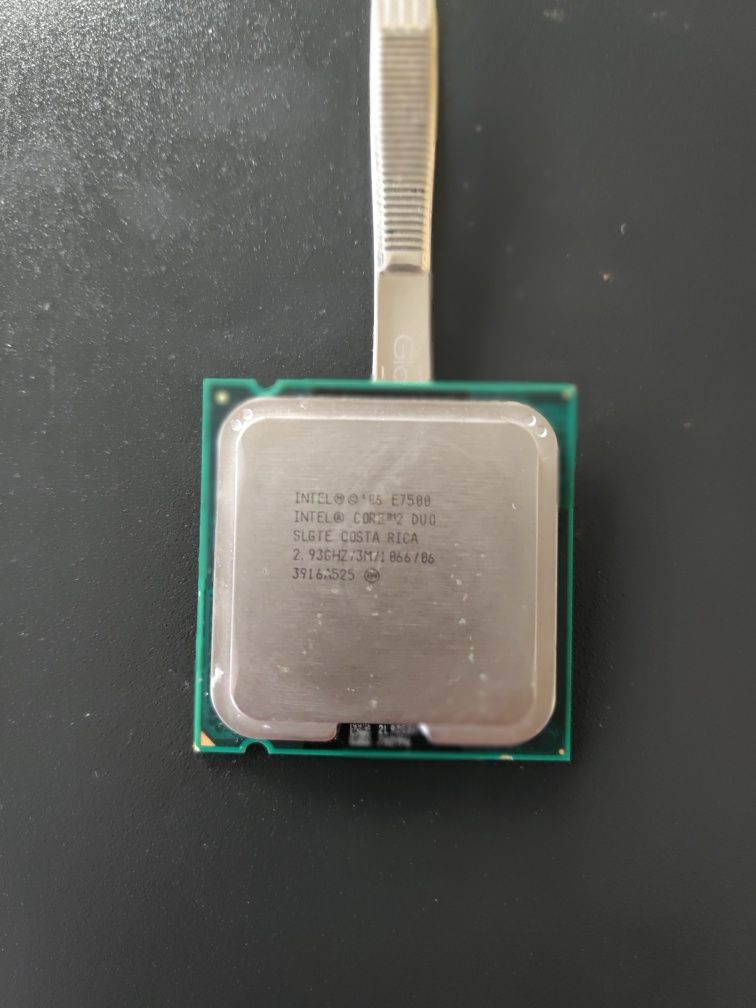 Processador CPU Intel Core 2 Duo E7500 E7300 E6550 Pentium D vários