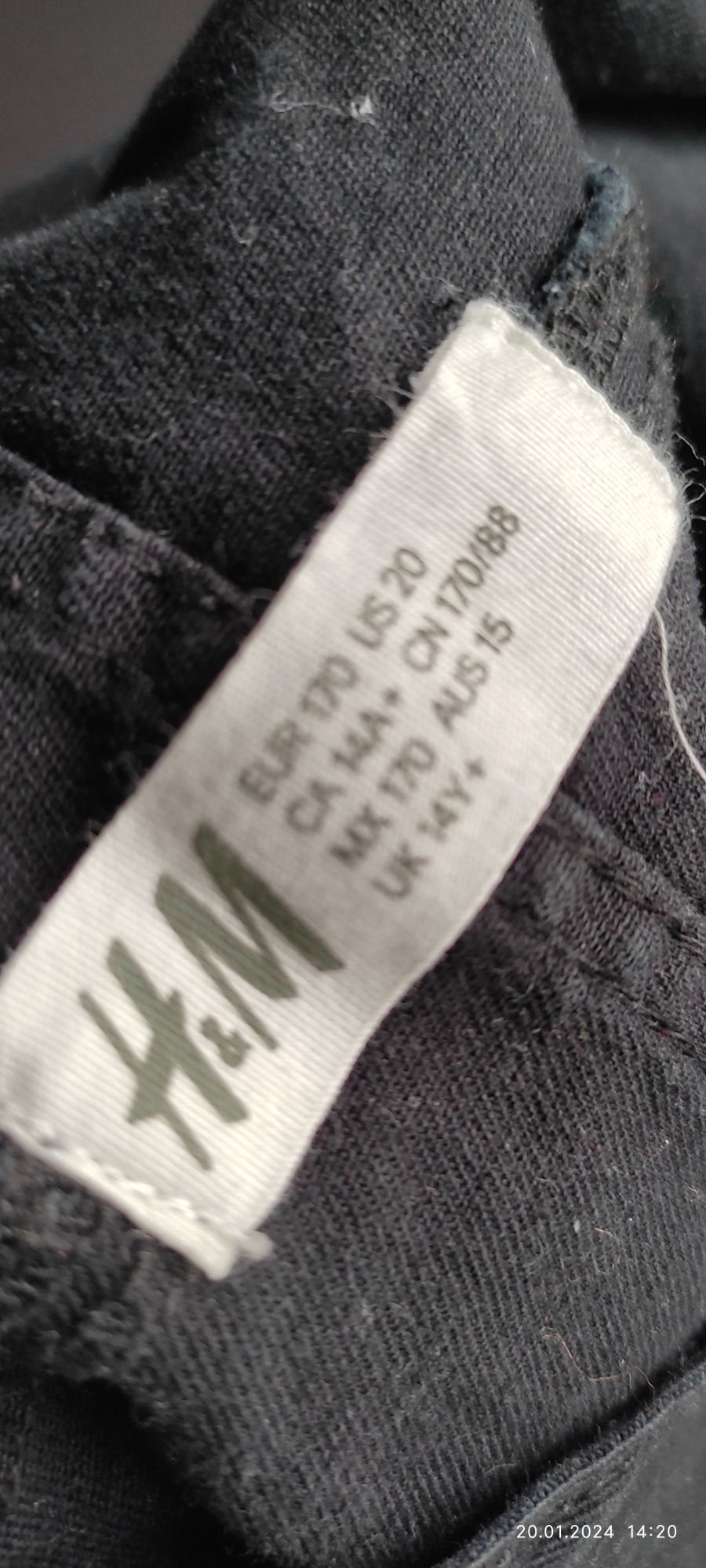 Sukienka, spódnica na szelkach H&M