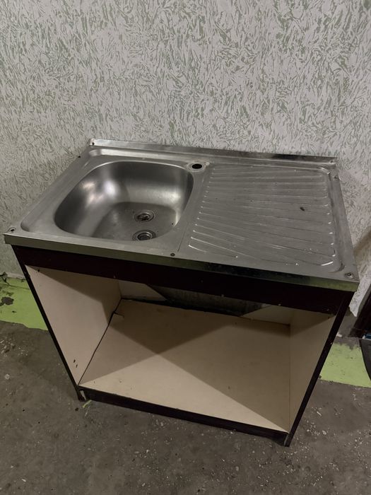 Мийка кухонна кран смеситель змішувач тумба кухонна