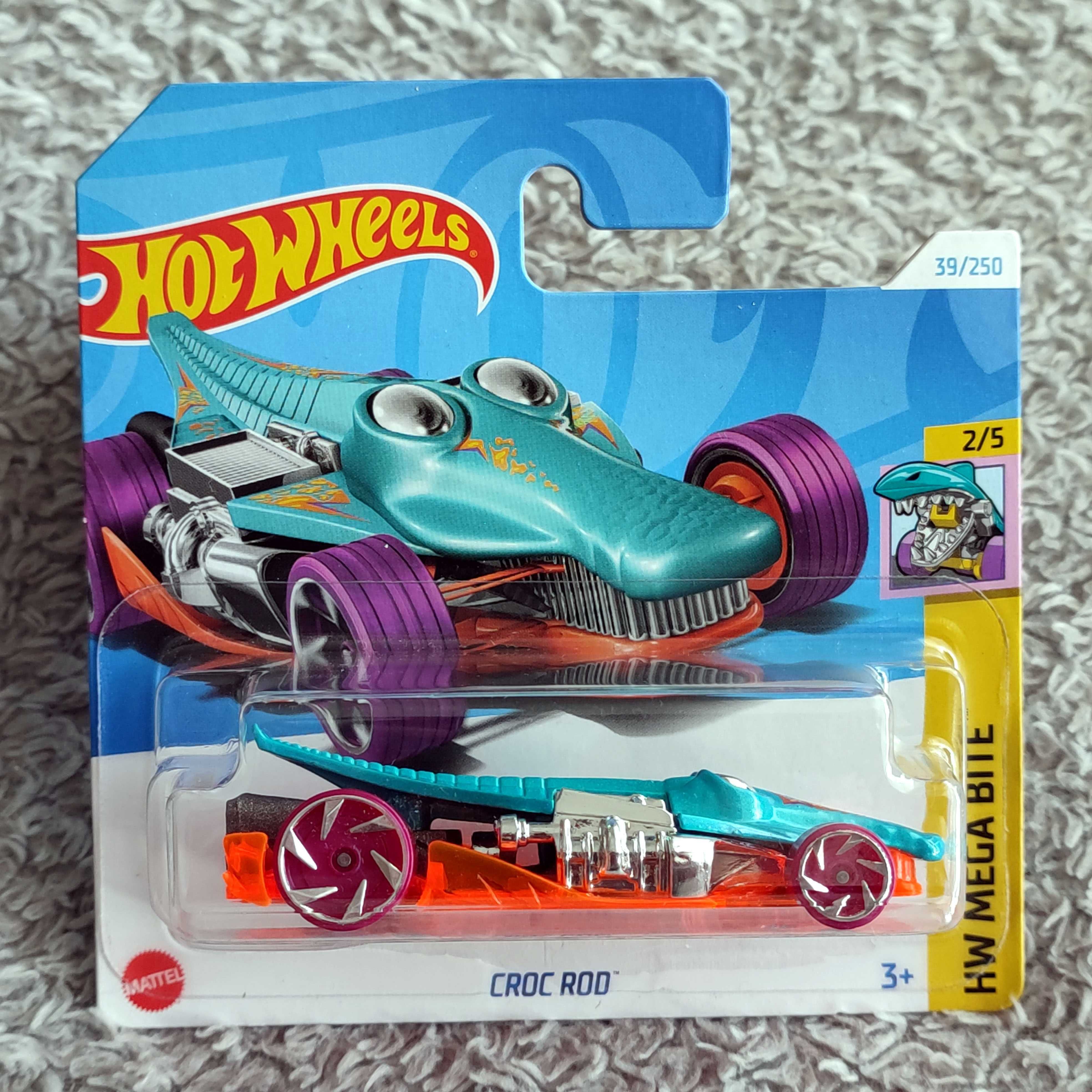 Hot Wheels  Mega Bite Croc Rod