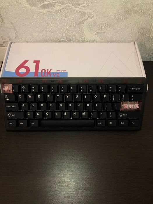 ‼️New‼️Ігрова механічна клавіатура CIDOO QK61 •60% •Bluetooth