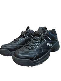 Czarne sneakersy damskie Fila