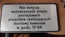 Znaki drogowe - znak zakazu postoju B-35  - wielka wyprzedaż