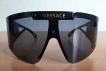 VERSACE okulary przeciwsłoneczne unisex bardzo duże szkła