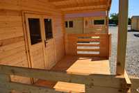 wolne TERMINY*solidny domek drewniany + taras*6x4*24 m2*ściany aż 34mm