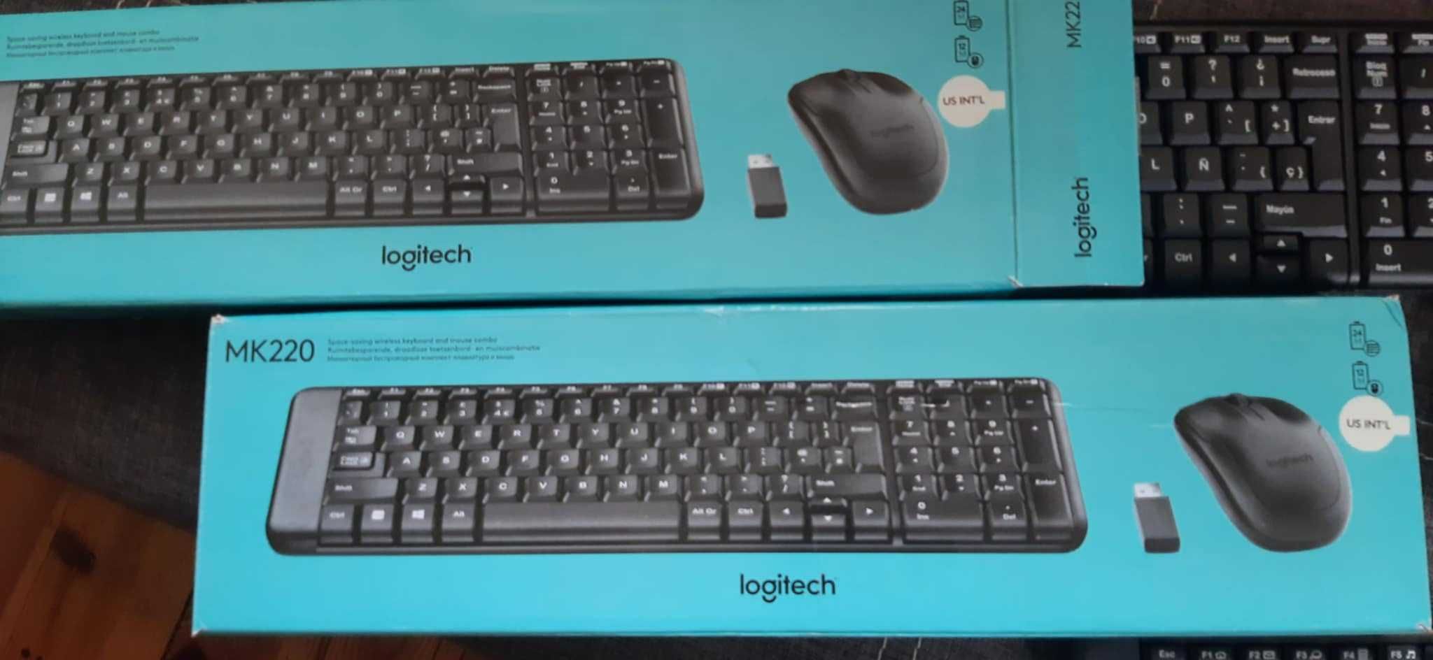 Klawiatura + mysz Logitech MK220