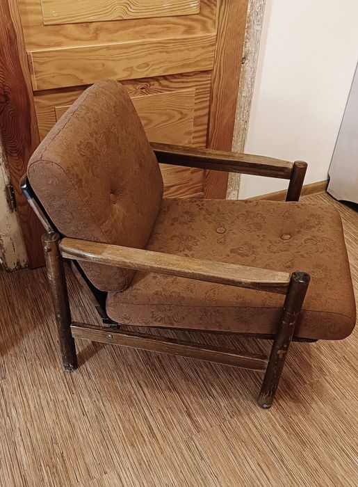 Fotel PRL Stobrawa Radomsko vintage