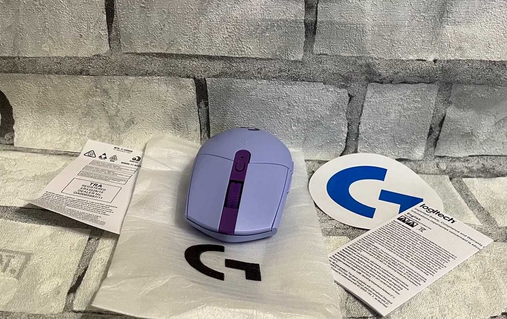 Мишка бездротова Logitech G304 фіолетового кольору