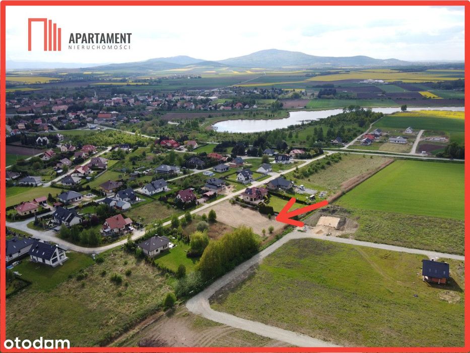 Duża działka budowlana-1893m2/Cicha okolica