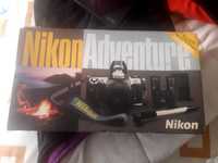 Camera Nikon F65 vintage+objetiva Nikon +mono tripe, coleção
