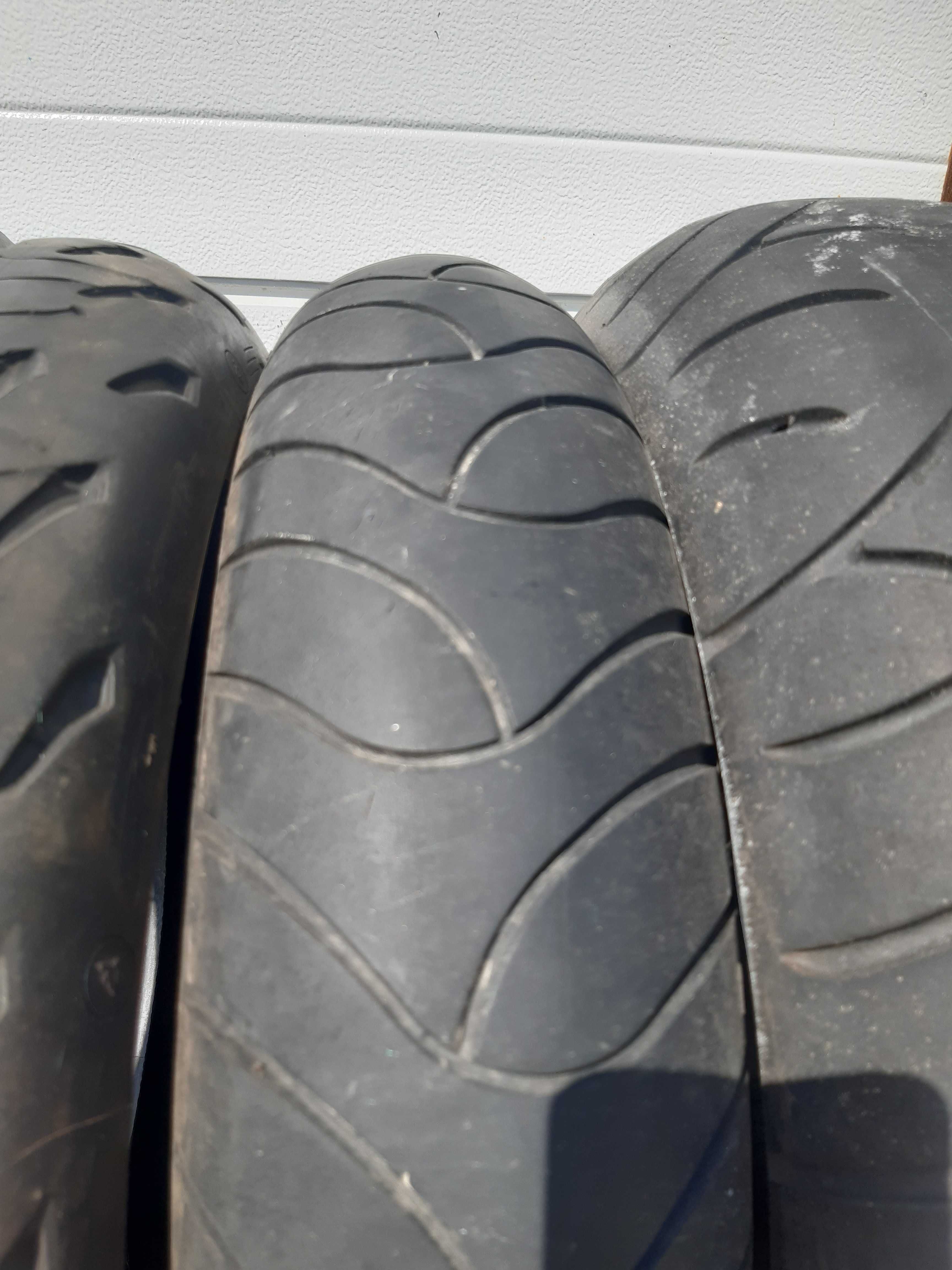 180/55 ZR17 120/70 ZR17 Bridgestone, Michelin