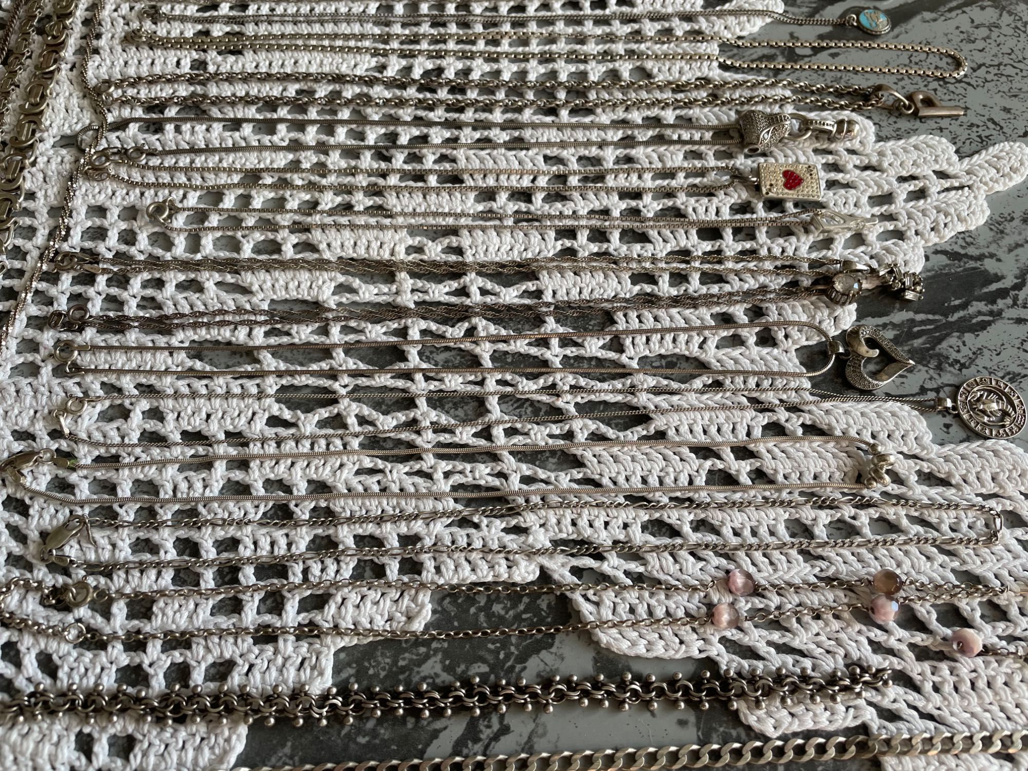 Zestaw srebra złom nie złom 500 gram