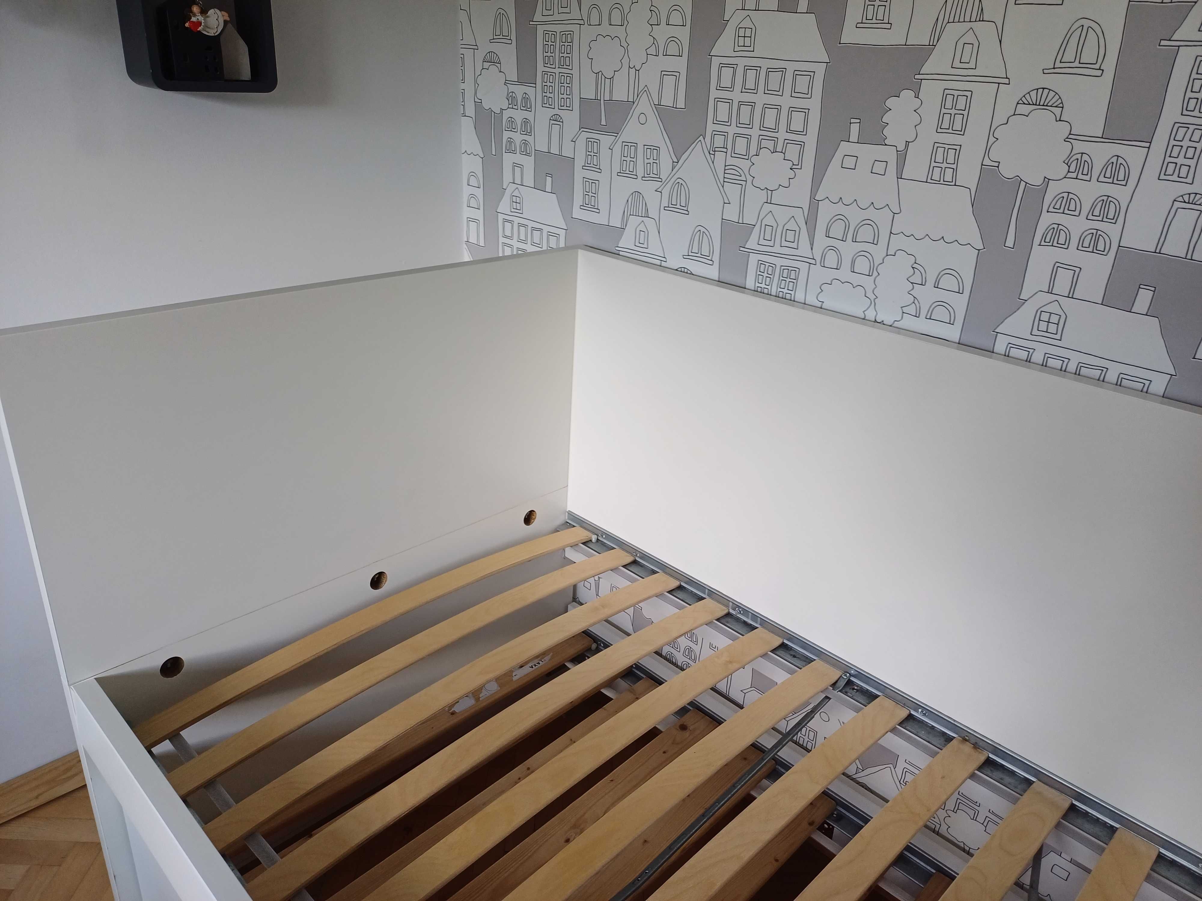 Łóżko podwójne Ikea Flaxa 90x200