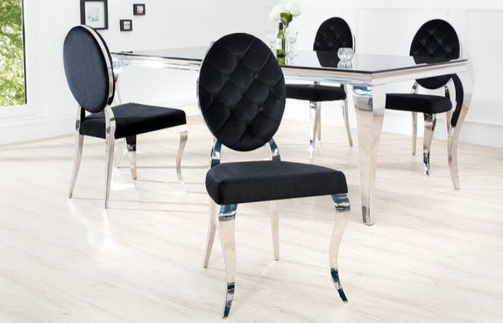 1 nowe krzeslo aksamitne barock firmy invicta interior