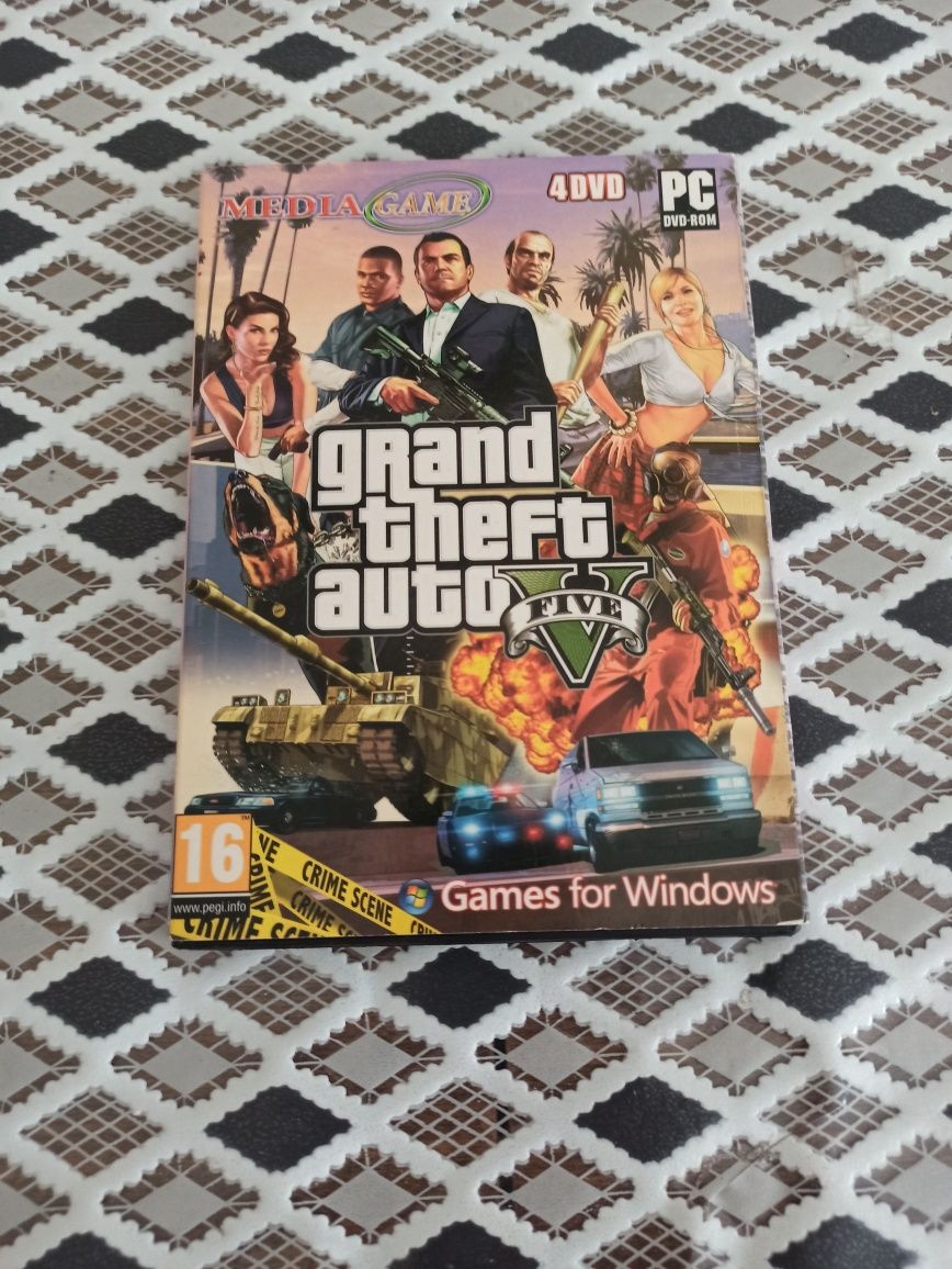 Диск GTA 5 (ГТА 5) на пк