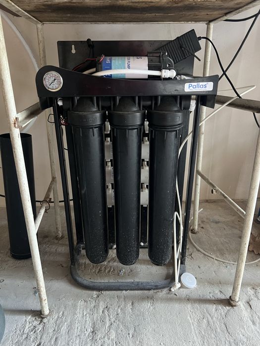 Зворотній осмос на три мембрани