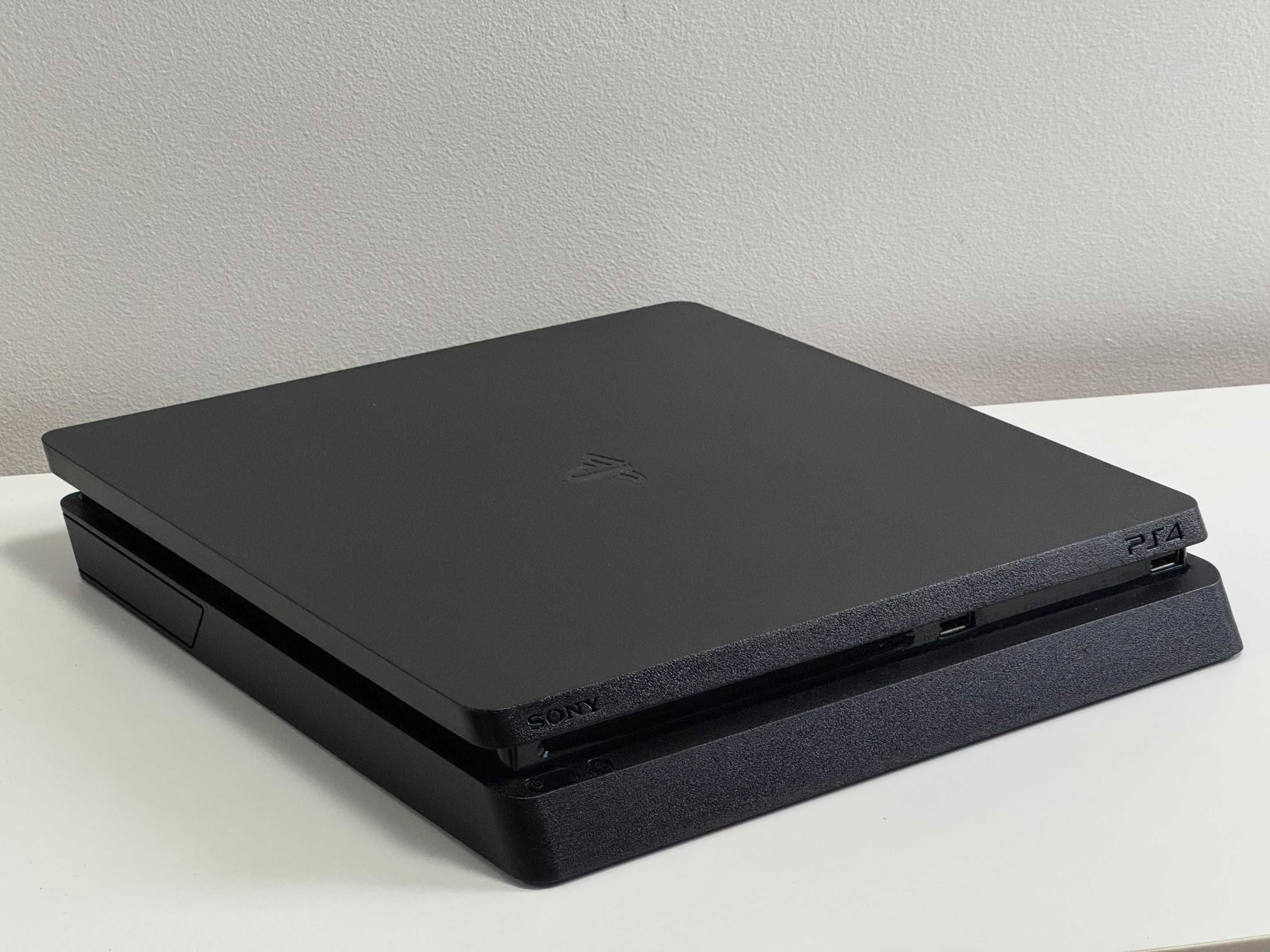 Konsola PS4 Slim Playstation 4 500GB, pad, kable, komplet, GWARANCJA!