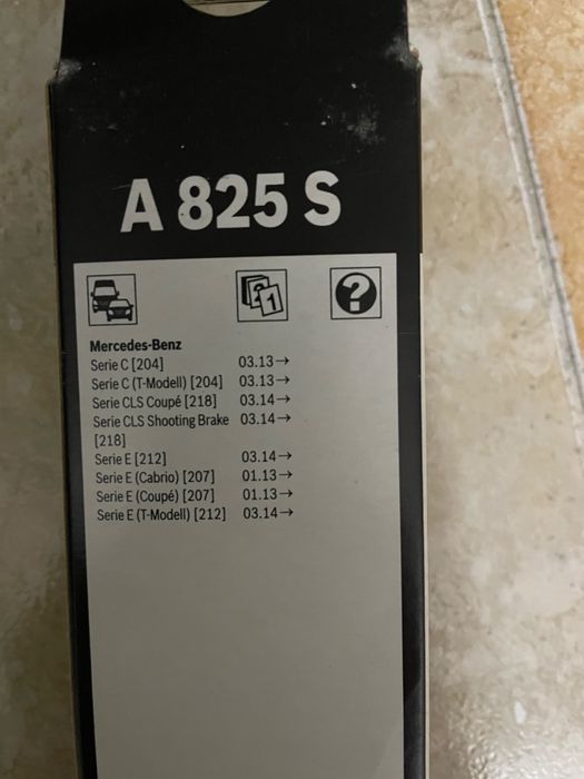 Limpa pára brisas Bosch A 825 D