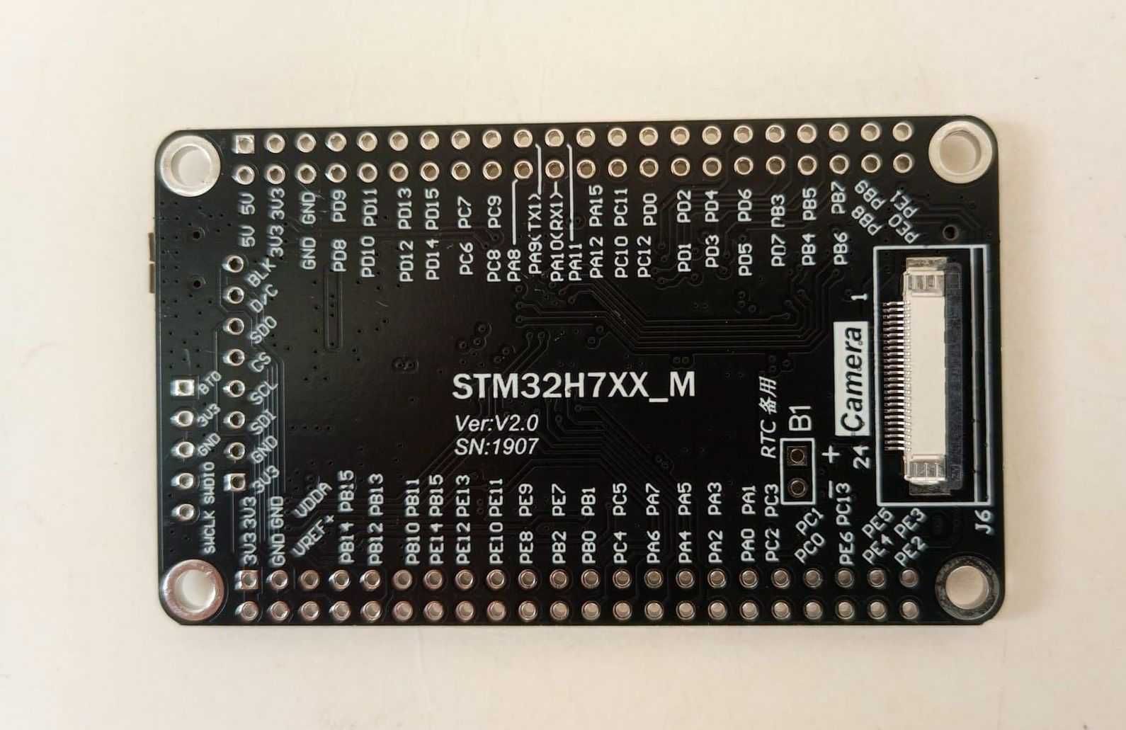 Отладочная плата ARM Cortex-M7 STM32H743VIT6 400 МГц память Flash 2 МБ