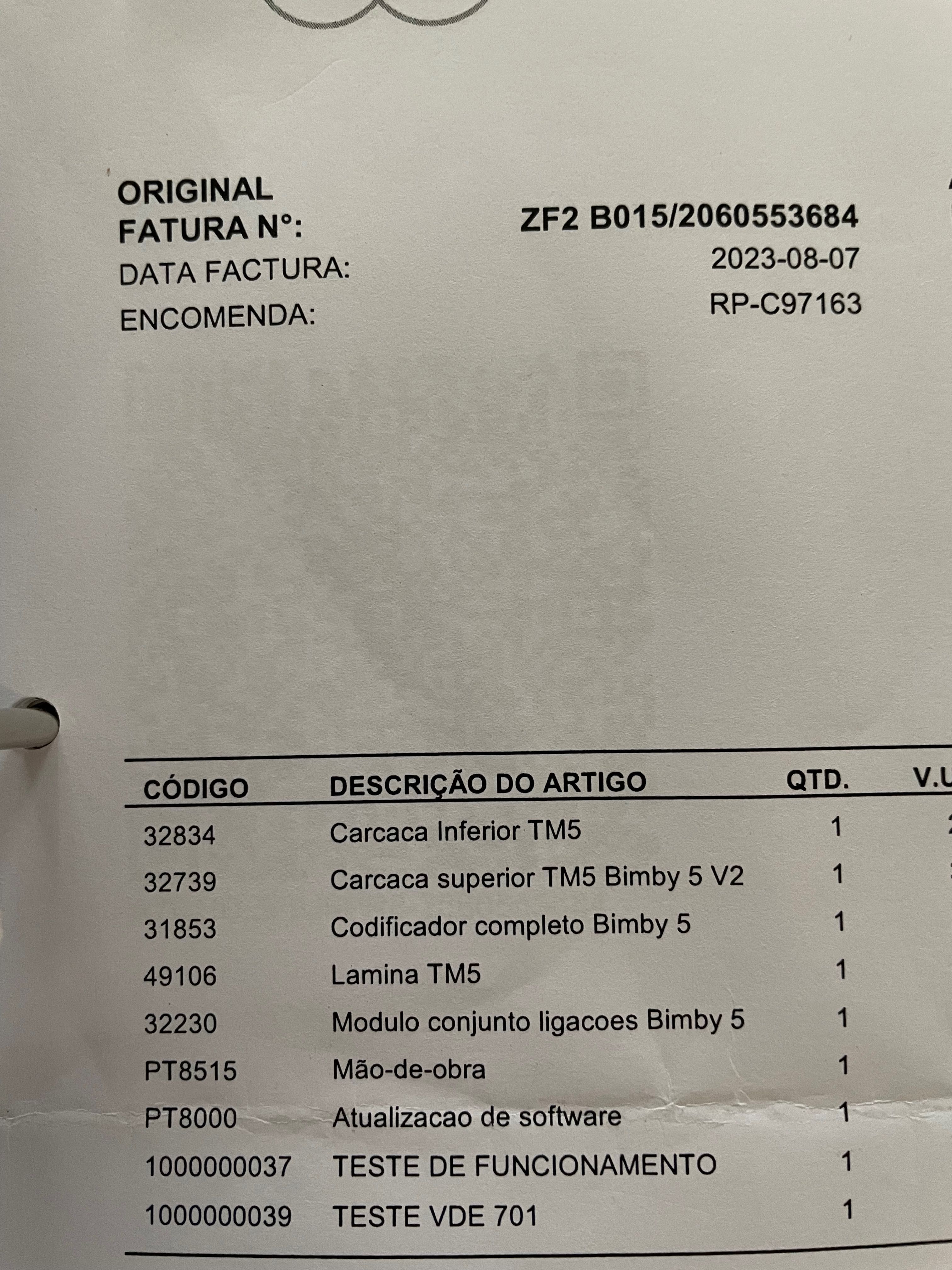 Bimby TM5 - recondicionada e bom estado