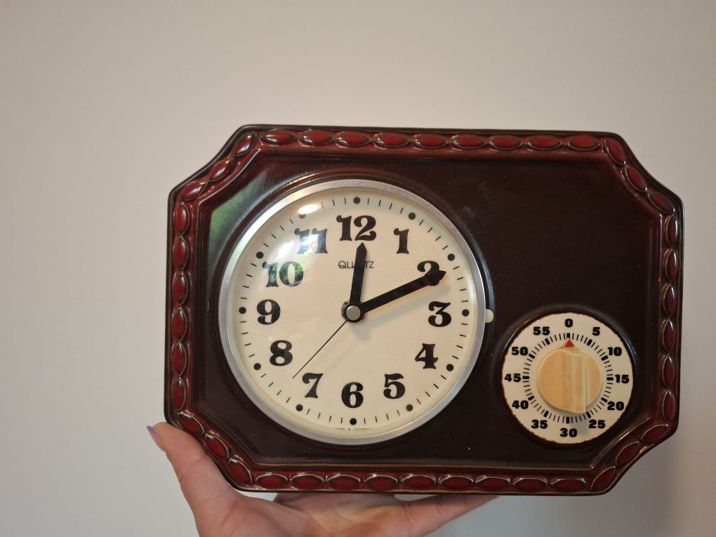 Zegar ceramiczny wiszący