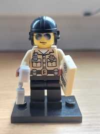 Lego Minifigure Seria 2 (set 8684), Policjant (Traffic Cop) col022