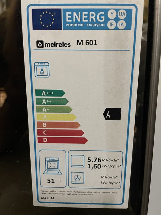Fogão Meireles M601 – Classe A
