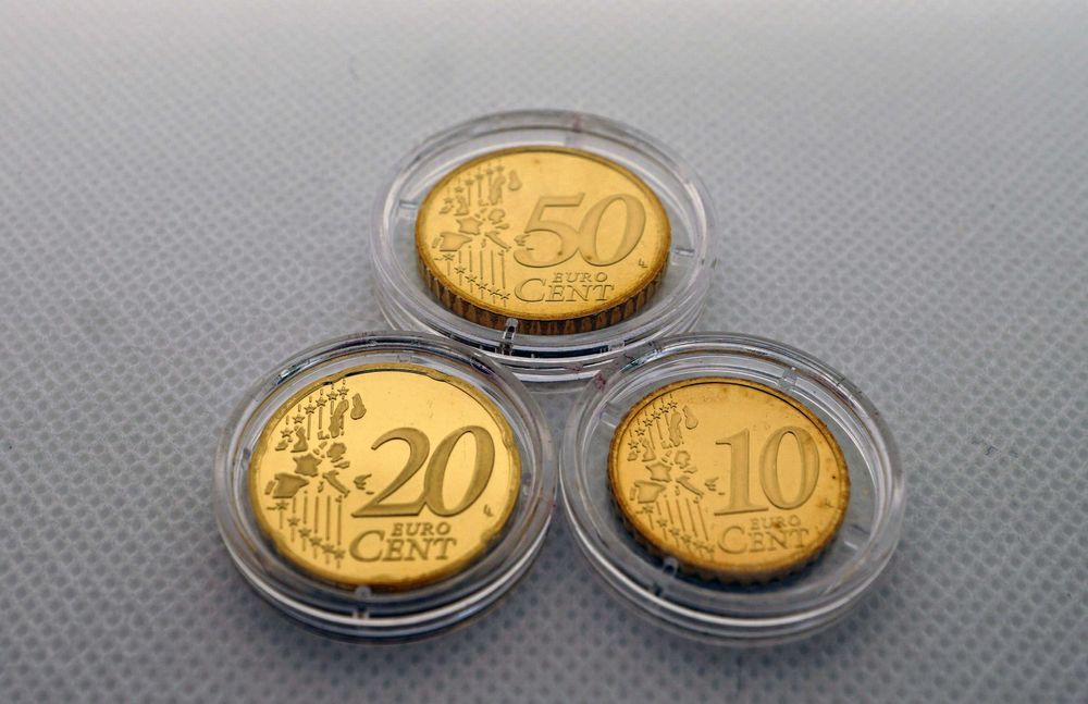 Moedas do Mónaco 10-20-50 Euro Cent 2006 PP - PROOF - 11.180ex.