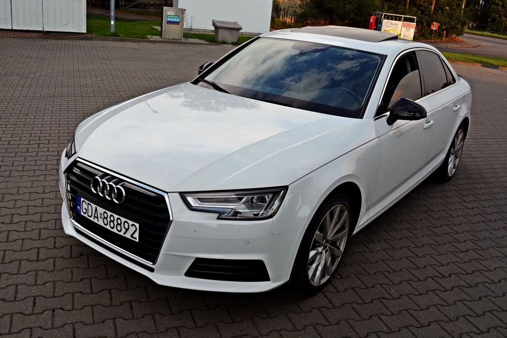 Audi A4 Automat, Skóry, Nawigacja, 4x4, Kamery 360, Szyberdach