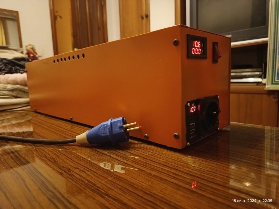 Зарядна станція, джерело живлення будинку, квартири 220v. 1,1 кіловат.