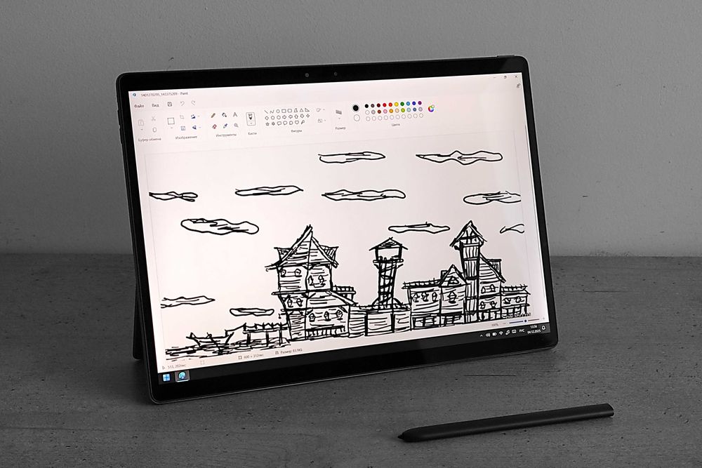 IPS 13" Touch, Core i5-1140G7 Intel XE Ноутбук планшет Dell Detachable