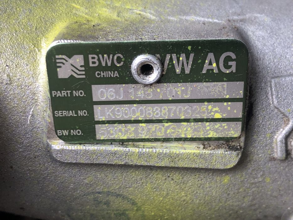 VW Audi Skoda 1.8TSI Турбіна  06J145701J-