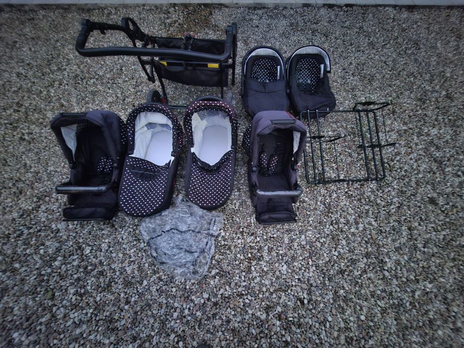 Wózek bliźniaczy rok po roku