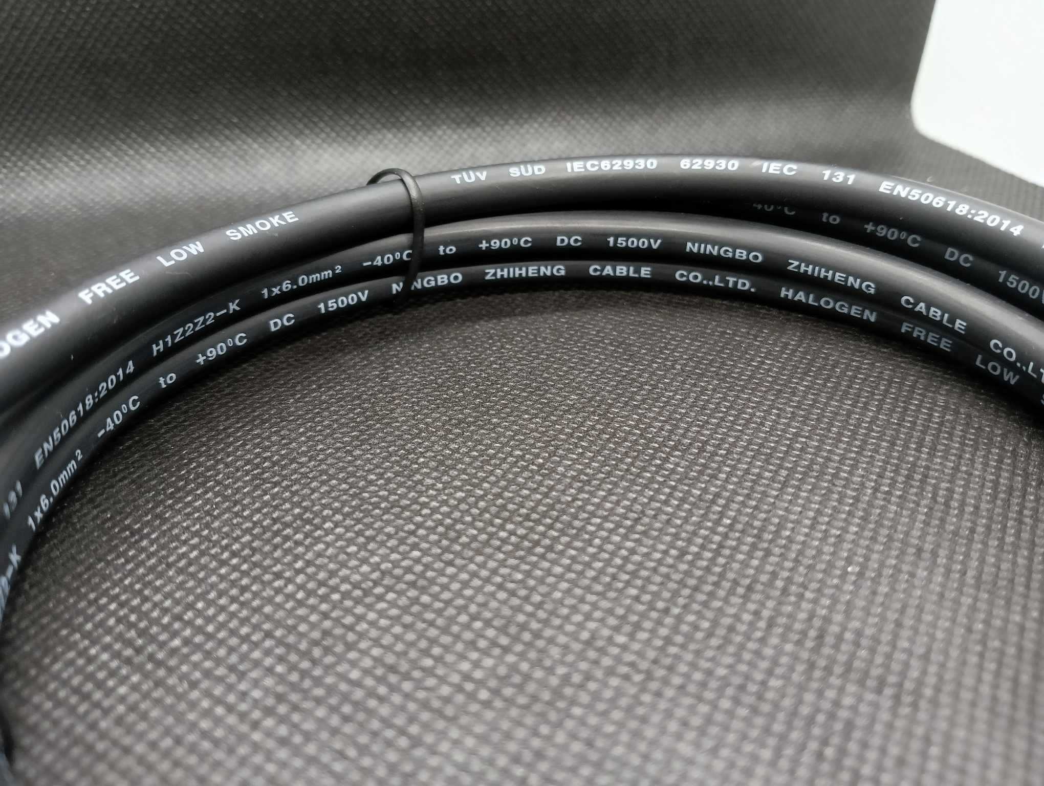 Kabel przedłużacz solarny 6mm2 MC4