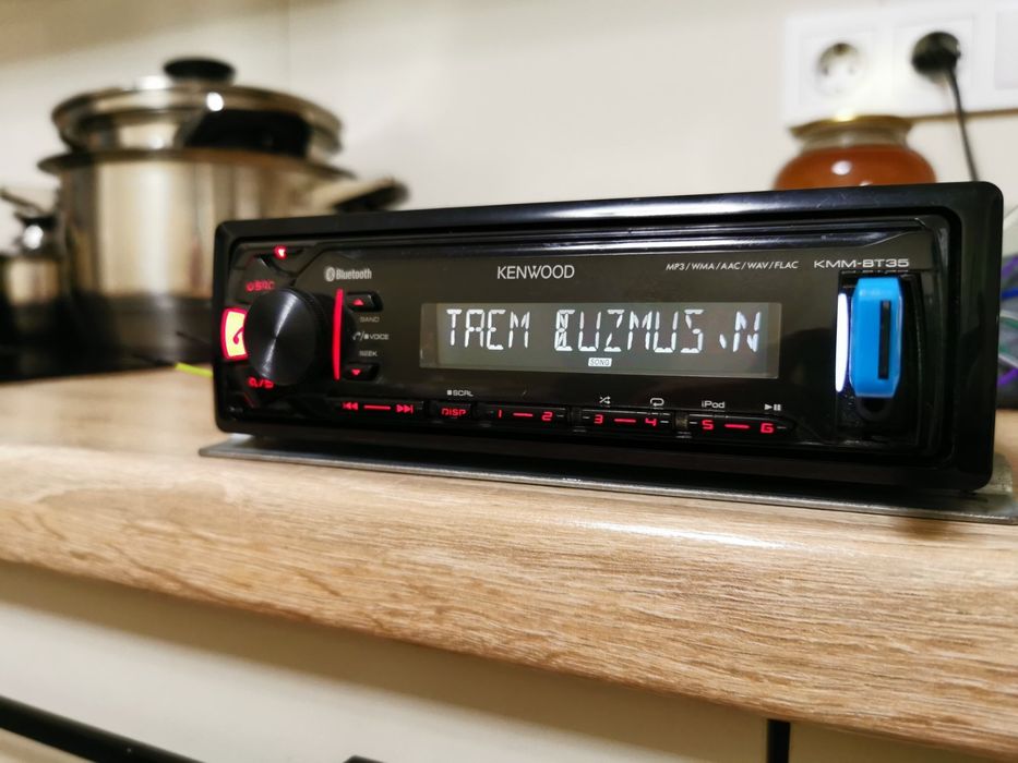 Автомагнітола Kenwood Kmm Bt35з Bluetooth оригінал