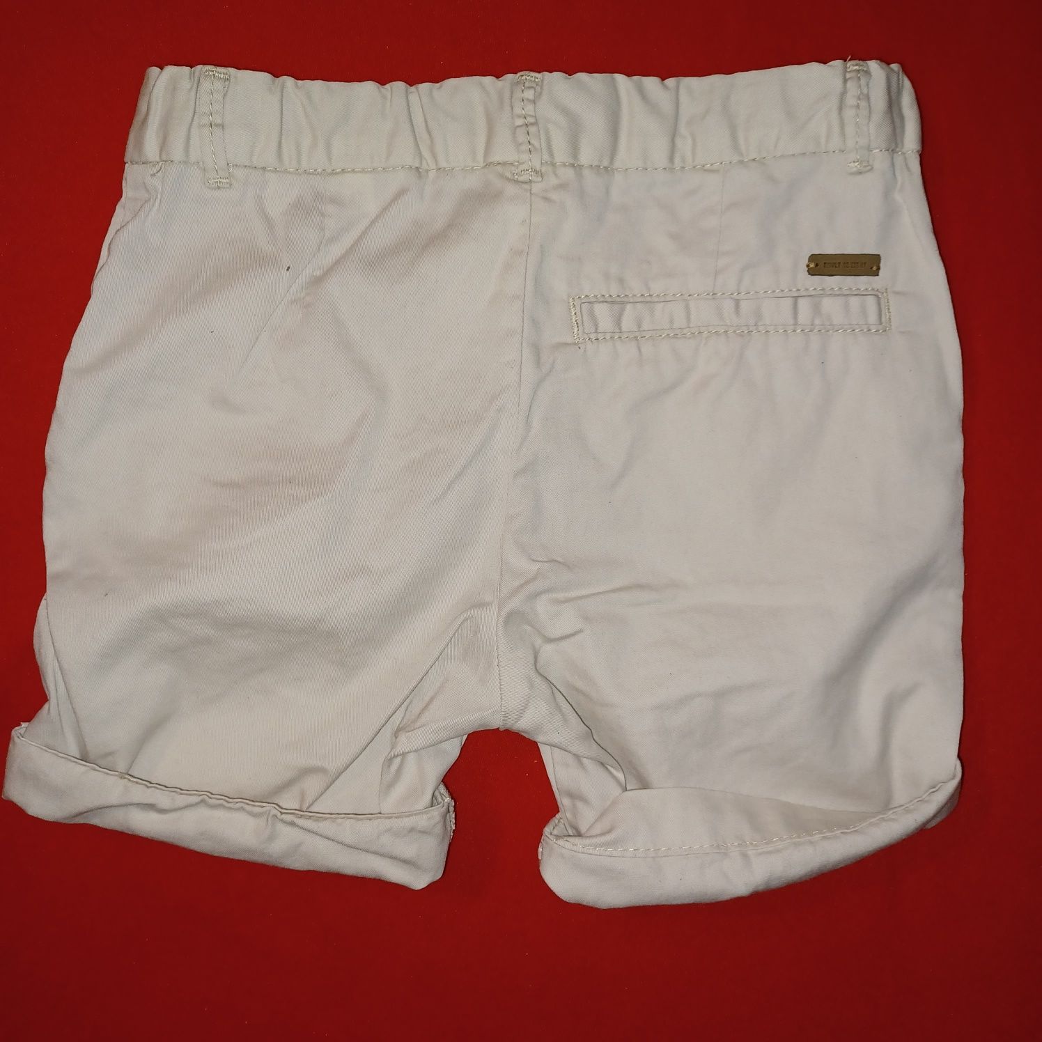 Chinosy 2 pary spodenek h&m 104