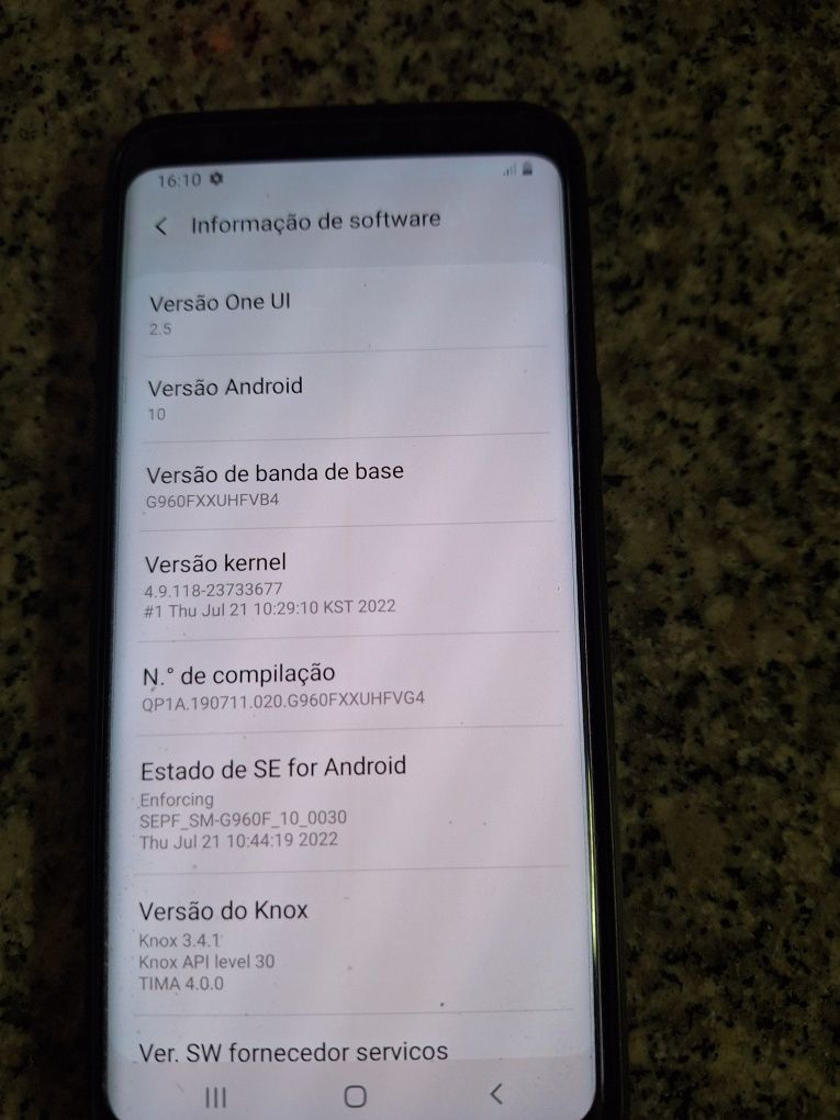 Samsung S9 desbloqueado