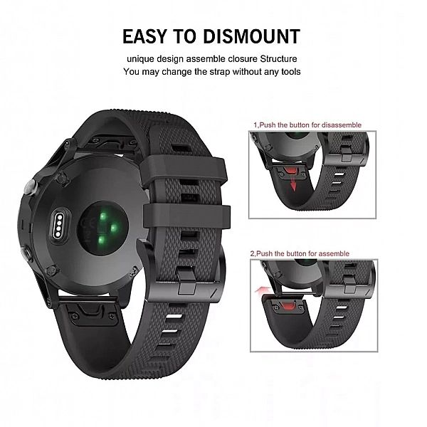 Pasek Zamienny Braders do Garmin Fenix 5 / 6