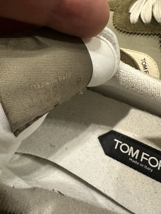 Оригинальные кроссовки tom ford zegna loro