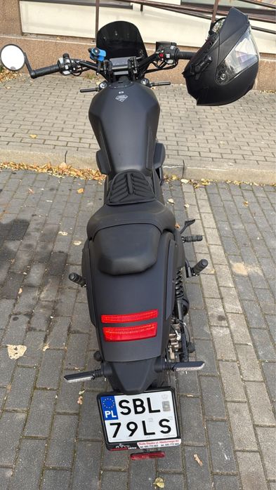 Black ZONTES 125 C2 stan idealny kat B