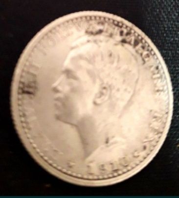 Medas raras monarquia,a 1700÷ 100 Reis 1910 e 50 Reis 1900 prata