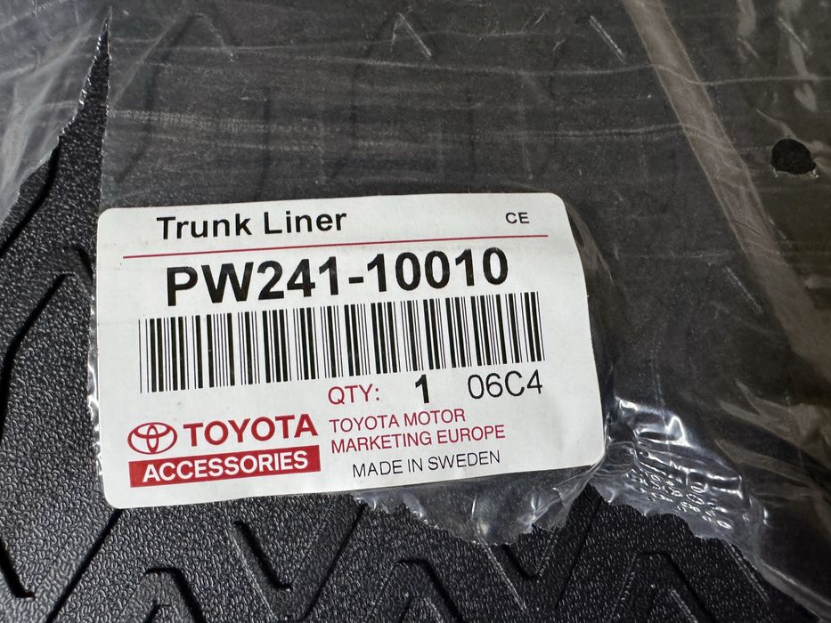 Toyota CHR Nowa generacja NOWA ORYGINALNA Mata Wykładzina Bagaznika