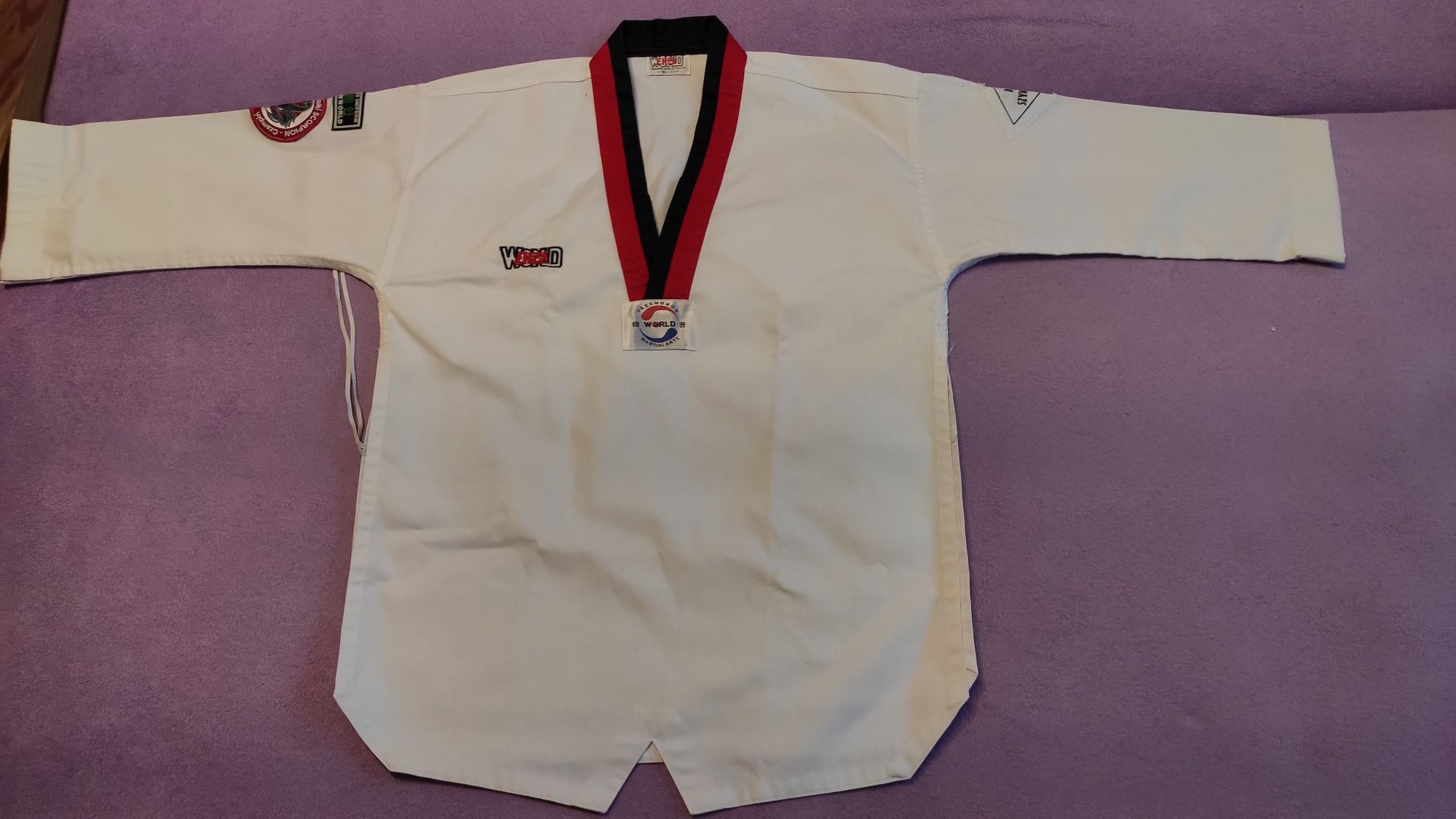 Strój do taekwondo 160 ( ale na 140-150 cm wzrostu)