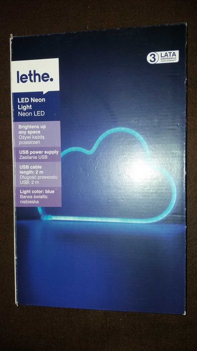Neon led lethe usb zestaw 4szt do wyboru